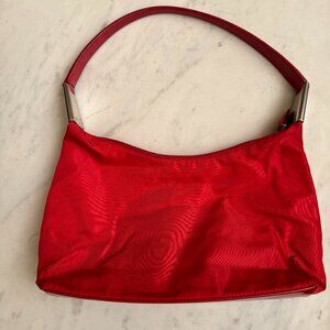 Red Prada Baguette Bag Re-edition 2000